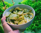 Hình bước làm 2 của món Cá trắm kho thịt ba chỉ & dưa chua 😋