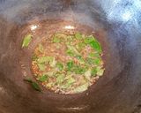 A picture of step 2 of Tomato Thokku.