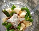 A picture of step 1 of Green Chutney | Ramadan Special.