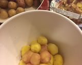 A picture of step 1 of Birds Tarragon potato.