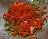 A picture of step 2 of Stuffed Tortilla wrap.