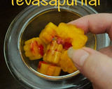 Foto del paso 2 de la receta: Polo de naranja y frambuesa 🍊 🍓 🍡