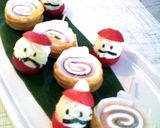 A picture of step 3 of Christmas Sushi Bûche de Noël.