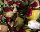 A picture of step 4 of Cranberry dressing.