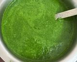 A picture of step 3 of Spinach & Almond Soup { Winter Special }.