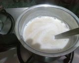 A picture of step 1 of Jaggery Suji Kheer.