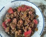 عکس مرحله 4 از دستور خورشت لوبیا سبز