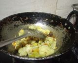 A picture of step 2 of Tangy potato sabzi.