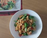 Foto langkah ke 4 dari resep 201. Brokoli Cah Telur Asin.