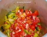 A picture of step 3 of Bhagar Khichdi.