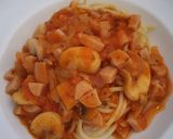 Foto langkah ke 7 dari resep Spaghetti mushroom bolognese.