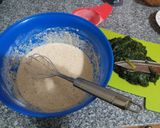 Foto del paso 1 de la receta: Wraps de harina integral y espinaca