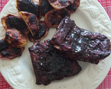 Foto del paso 5 de la receta: Costillar de cerdo glaseado con salsa de chocolate