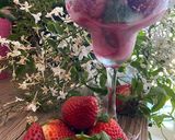 Une image de l'étape 5 de Sorbets fraises betterave citron.