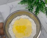 Foto langkah ke 6 dari resep Muffin Bayam Keju(Savory Muffin No Mixer Praktis).