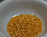 A picture of step 1 of Moong Dal Pancake.
