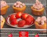 A picture of step 25 of Eggless Strawberry Muffins With Strawberry Buttercream Frosting.