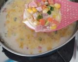 Foto langkah ke 10 dari resep Cream Soup Smokebeef Makaroni.