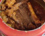 A picture of step 7 of Mutton Pulao.