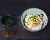 蛋絲鮭魚お茶漬け(茶泡飯)-兩人小餐桌的食譜步驟4照片
