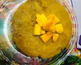 A picture of step 20 of Mango glaze cake.