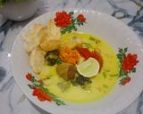 Foto langkah ke 8 dari resep Soto Betawi (kuah susu dan santan).
