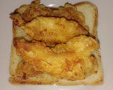 รูปขั้นตอนการทำที่ 7 ของ แซนวิชปังปิ้งไก่ทอด (Toasted Fried Chicken Sandwich)