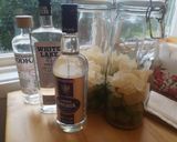 A picture of step 2 of Homemade Umeshu liquor.
