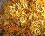 A picture of step 4 of Gajar mooli parantha.