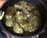 Une image de l'étape 14 de Poulet épicé à l indienne aux cacahuètes, gingembre et coriandre.