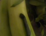 A picture of step 1 of Cucumber slush.