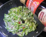 Gambar langkah 4 resipi Kacang Bendi Kicap Kegemaran Anak-anak.