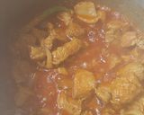 A picture of step 2 of Hyderabadi Mutton tahari.