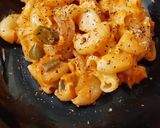A picture of step 4 of Red Sauce Pasta.