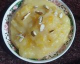A picture of step 5 of Orange Halwa.