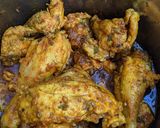 A picture of step 2 of Chicken karahi & lachha paratha my style.