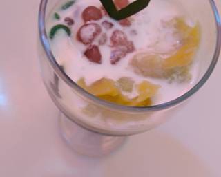 Es dawet tape mutiara - Step 5