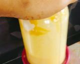 A picture of step 2 of Lychee Mango Smoothie.