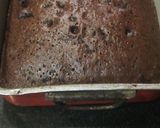 A picture of step 4 of Cookpad birthday cake.