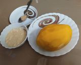 A picture of step 2 of Mango Lassi.