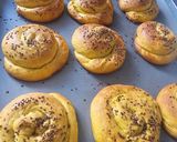 عکس مرحله 3 از دستور نان کدو چند لایه ی کره ای 😋