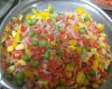 Vegetables corn with oats soup recipe step 2 photo