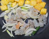 塔香蝦仁豆腐的食譜步驟2照片
