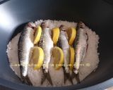 Foto del paso 2 de la receta: Sardinas a la sal sobre cama de vinagreta (Thermomix) 