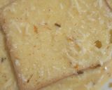 A picture of step 2 of Spicy cheesy French toast.