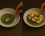Foto del passaggio 5 della ricetta Gnocchi Pesto Fagiolini Gourmet