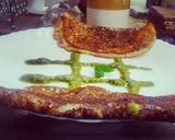 A picture of step 6 of Rava Sooji Chilla.
