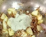 A picture of step 3 of Poshto / Poppy seeds Bhat Bhaja Bengali Style recipe.