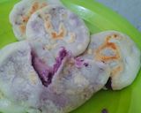 Foto langkah ke 7 dari resep Moci panggang ubi ungu.