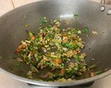 A picture of step 4 of Chilli Paneer !!.